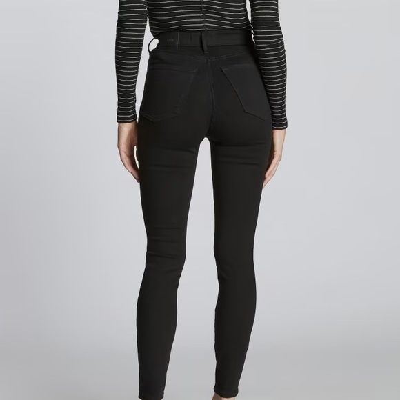 Everlane 32 Crop The Way High Skinny Jean NWT Black - Picture 2 of 12